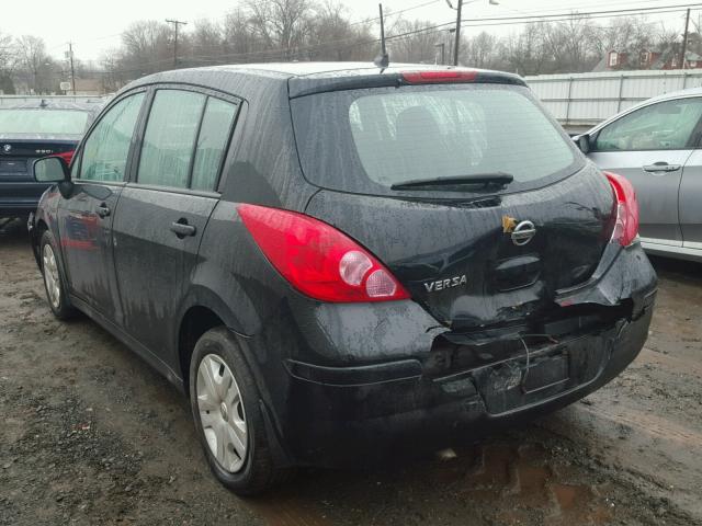 3N1BC1CP5BL426919 - 2011 NISSAN VERSA S BLACK photo 3