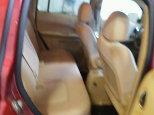 3GNCA13B39S520526 - 2009 CHEVROLET HHR LS RED photo 6