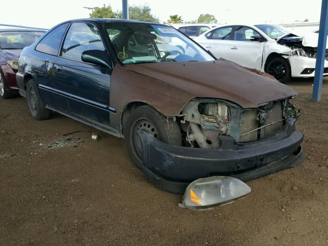 1HGEJ8249WL080344 - 1998 HONDA CIVIC EX GREEN photo 1