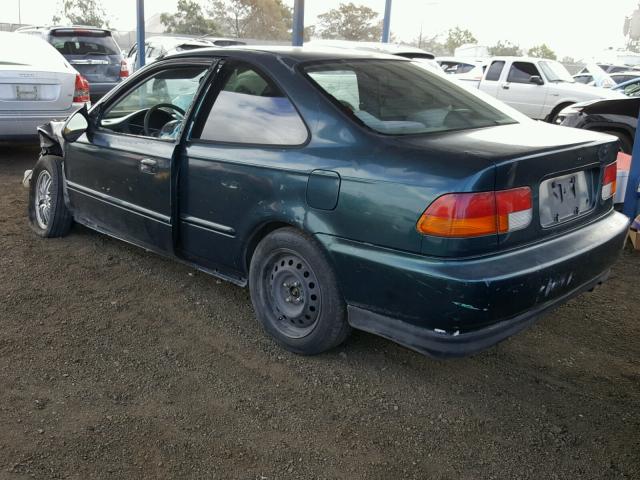 1HGEJ8249WL080344 - 1998 HONDA CIVIC EX GREEN photo 3