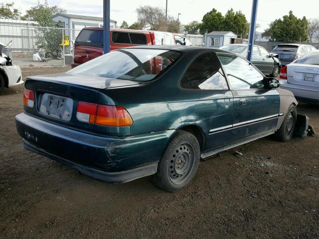 1HGEJ8249WL080344 - 1998 HONDA CIVIC EX GREEN photo 4