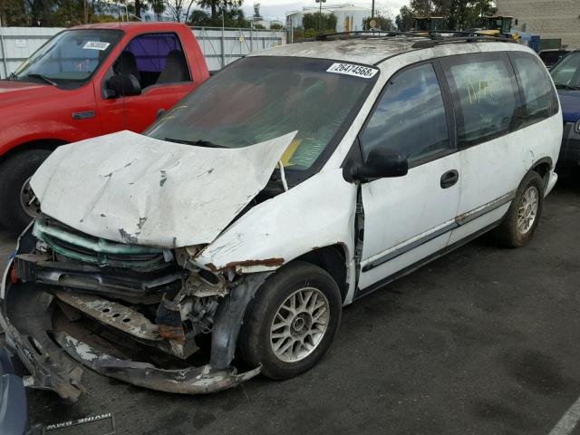 2B4GP25R8YR750340 - 2000 DODGE CARAVAN WHITE photo 2