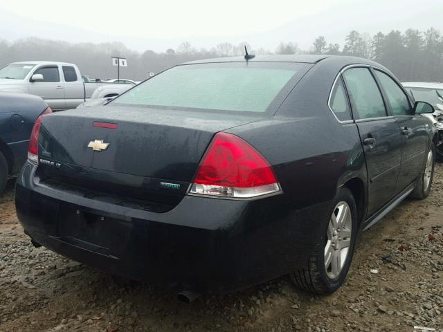 2G1WG5E31D1111388 - 2013 CHEVROLET IMPALA LT BLACK photo 4