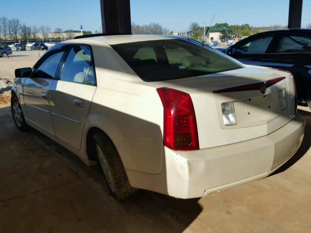 1G6DM57N630102544 - 2003 CADILLAC CTS WHITE photo 3