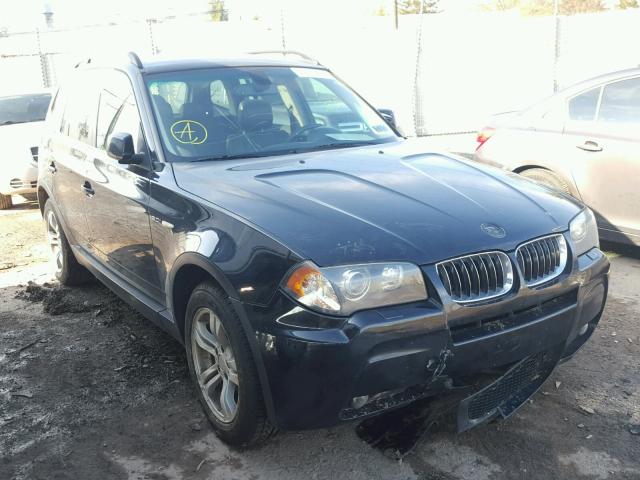 WBXPA93466WG78102 - 2006 BMW X3 3.0I BLACK photo 1