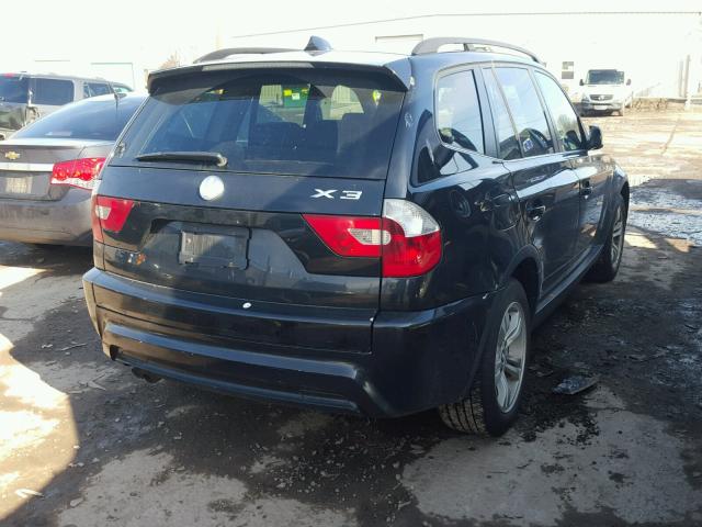 WBXPA93466WG78102 - 2006 BMW X3 3.0I BLACK photo 4