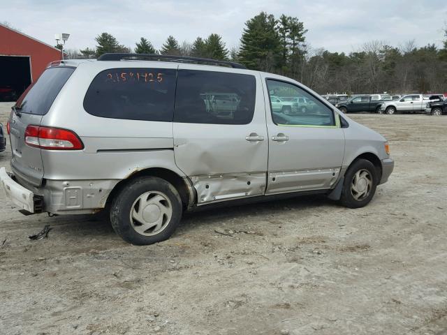 4T3ZF13C92U480118 - 2002 TOYOTA SIENNA LE GRAY photo 9