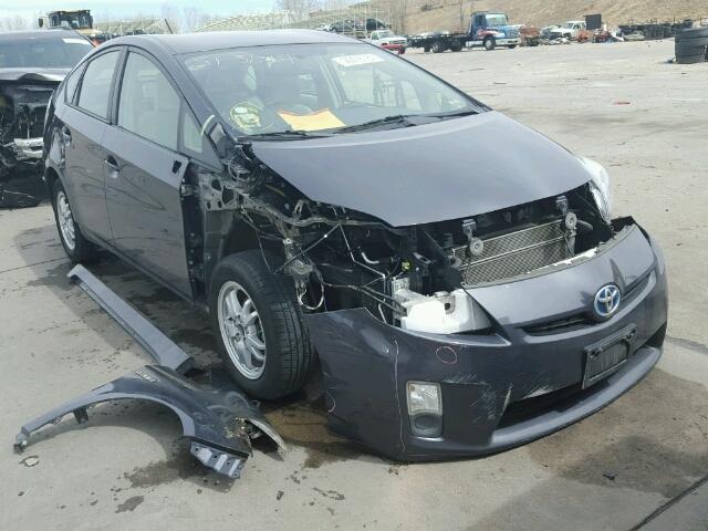 JTDKN3DU6A1086094 - 2010 TOYOTA PRIUS GRAY photo 1