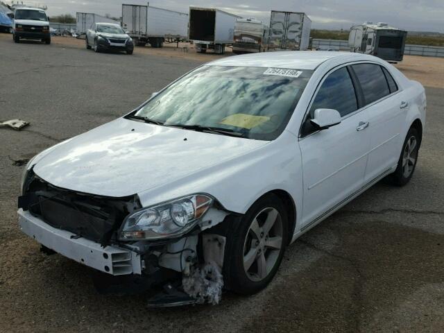 1G1ZC5E06CF393307 - 2012 CHEVROLET MALIBU 1LT 白色 照片 2