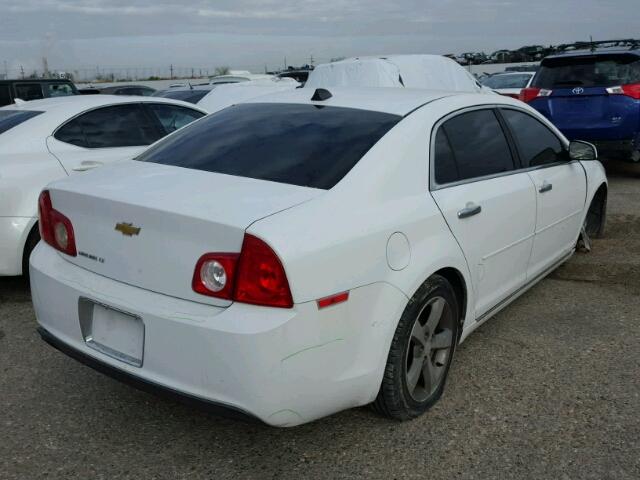 1G1ZC5E06CF393307 - 2012 CHEVROLET MALIBU 1LT 白色 照片 4