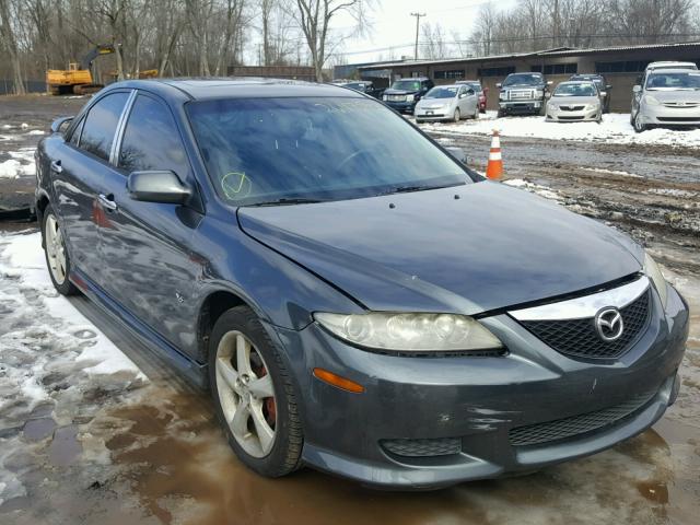 1YVHP80D155M35663 - 2005 MAZDA 6 S GRAY photo 1