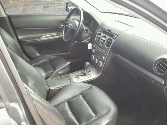 1YVHP80D155M35663 - 2005 MAZDA 6 S GRAY photo 5