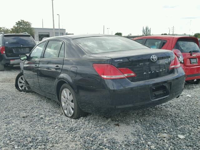 4T1BK36B77U187927 - 2007 TOYOTA AVALON XL BLACK photo 3