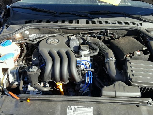 3VW2K7AJ1BM377940 - 2011 VOLKSWAGEN JETTA BASE ყავისფერი ფოტო 7