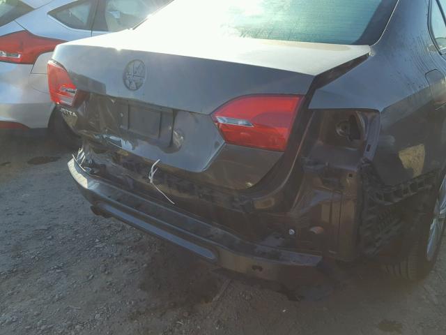 3VW2K7AJ1BM377940 - 2011 VOLKSWAGEN JETTA BASE ყავისფერი ფოტო 9