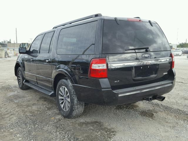 1FMJK1HT5FEF11648 - 2015 FORD EXPEDITION BLACK photo 3