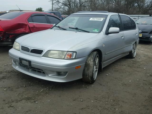 JNKCP11A62T506311 - 2002 INFINITI G20 GRAY photo 2