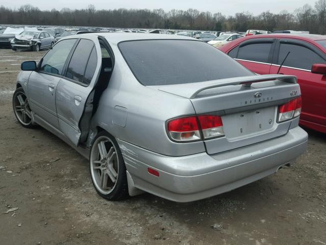 JNKCP11A62T506311 - 2002 INFINITI G20 GRAY photo 3