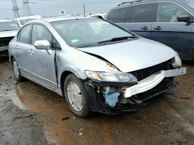 JHMFA36266S012277 - 2006 HONDA CIVIC HYBR SILVER photo 1