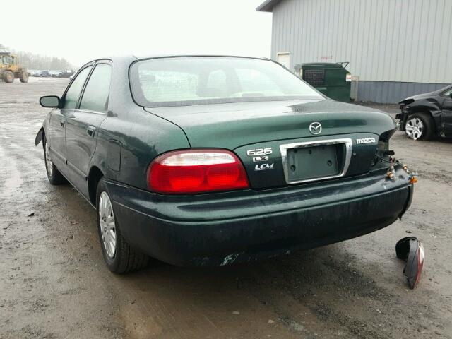 1YVGF22C915225323 - 2001 MAZDA 626 ES GREEN photo 3