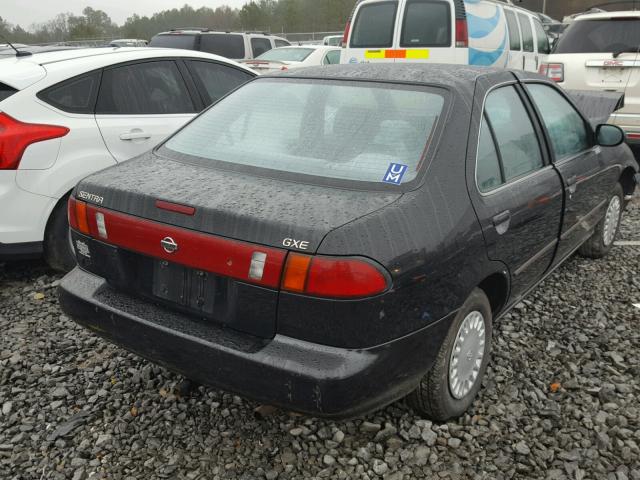 3N1AB41D6VL035291 - 1997 NISSAN SENTRA XE BLACK photo 4