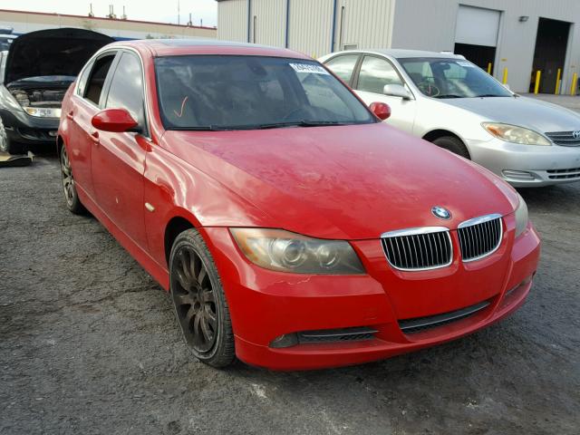 WBAVB335X6PS10448 - 2006 BMW 330 I RED photo 1