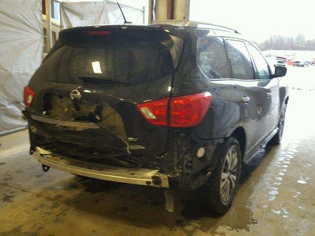 5N1DR2MN4HC656555 - 2017 NISSAN PATHFINDER BLACK photo 4