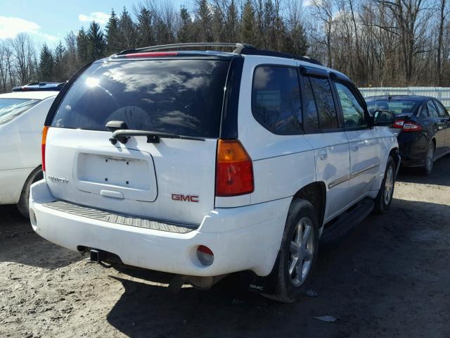 1GKDT13S482167770 - 2008 GMC ENVOY WHITE photo 4