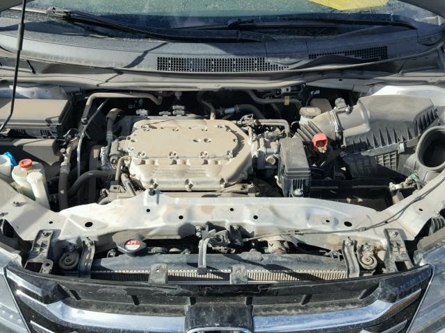 5FNRL5H6XEB117744 - 2014 HONDA ODYSSEY EX SILVER photo 7