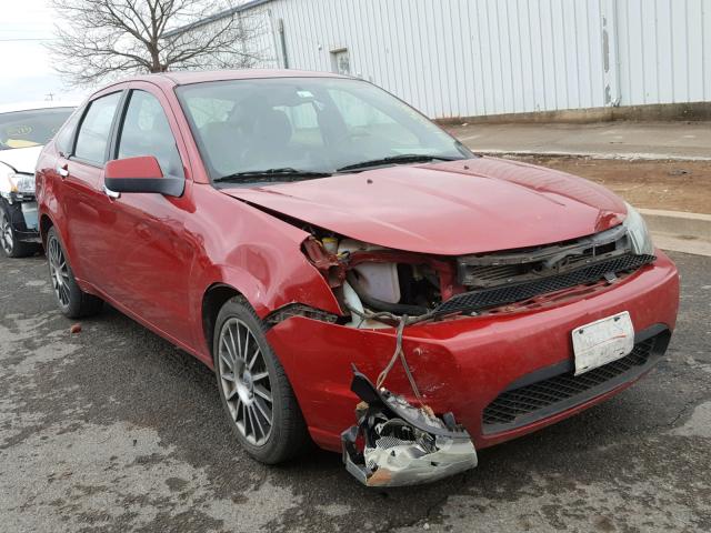 1FAHP3GN7AW209726 - 2010 FORD FOCUS SES RED photo 1