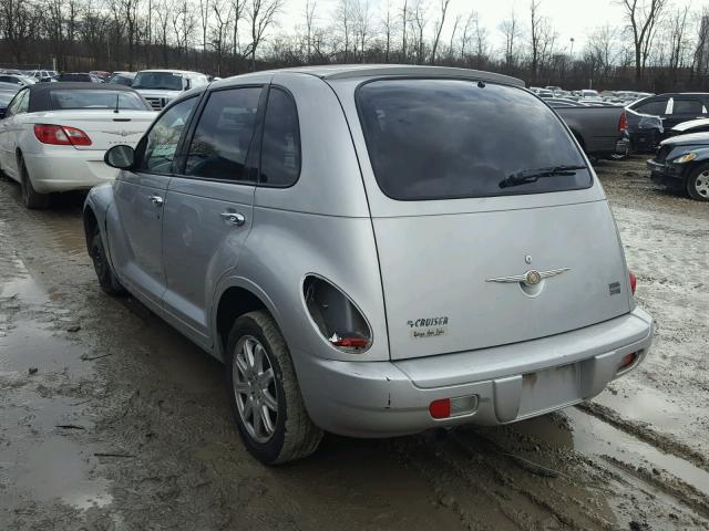 3A4FY58B67T610689 - 2007 CHRYSLER PT CRUISER SILVER photo 3