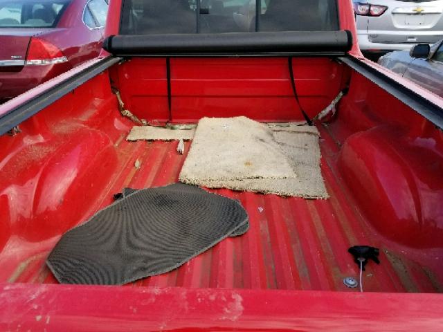 1FTYR10U66PA50872 - 2006 FORD RANGER RED photo 6