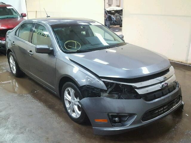 3FAHP0JG3CR290528 - 2012 FORD FUSION SEL GRAY photo 1