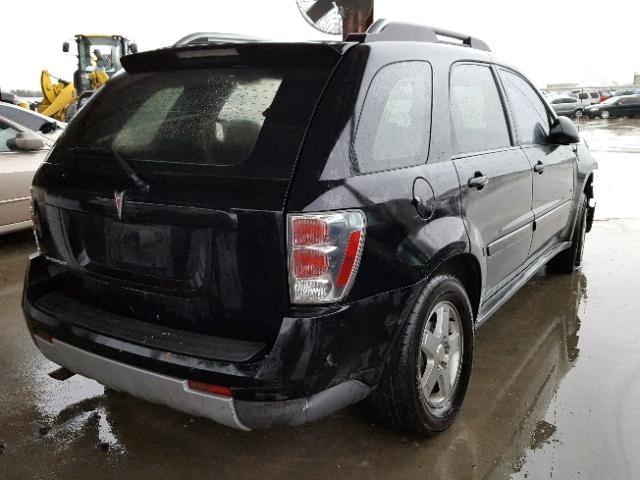 2CKDL63F766211135 - 2006 PONTIAC TORRENT BLACK photo 4