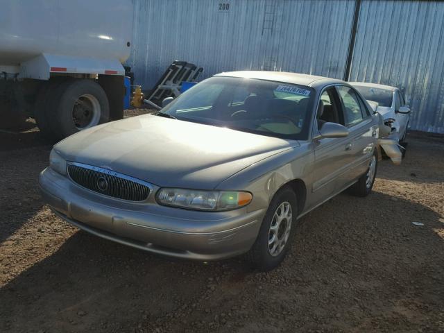 2G4WS52J821171959 - 2002 BUICK CENTURY CU TAN photo 2