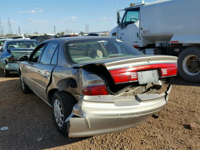 2G4WS52J821171959 - 2002 BUICK CENTURY CU TAN photo 3