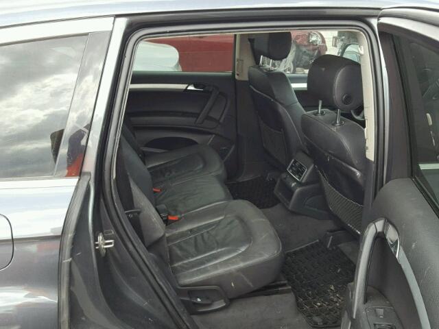 WA1EY74L98D063477 - 2008 AUDI Q7 3.6 QUA GRAY photo 6