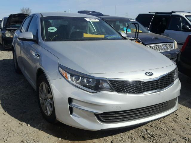 KNAGT4L39H5163860 - 2017 KIA OPTIMA LX SILVER photo 1