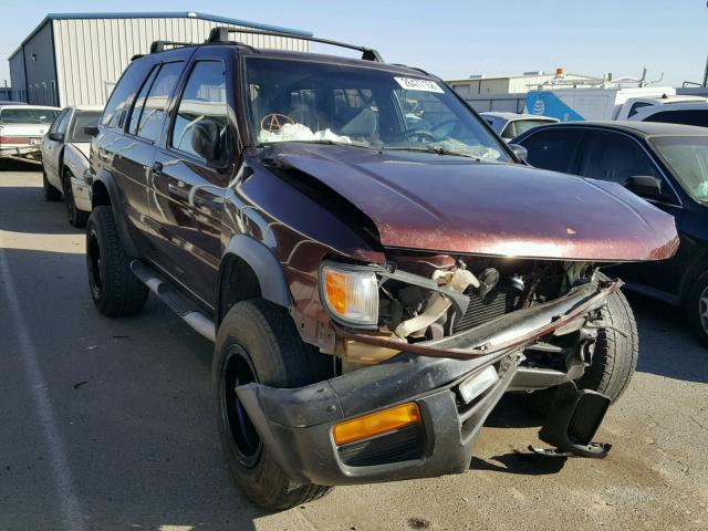 JN8AR05Y9TW047154 - 1996 NISSAN PATHFINDER MAROON photo 1