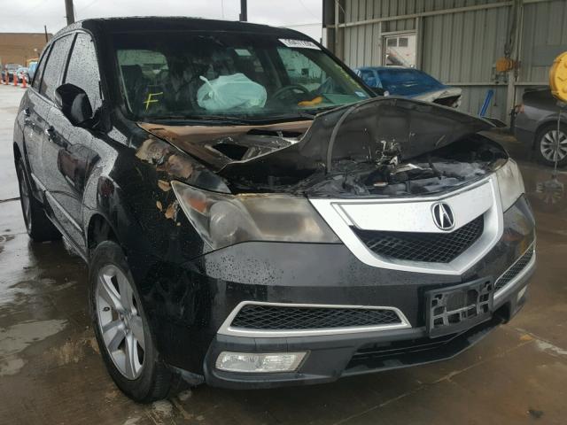 2HNYD2H46BH546420 - 2011 ACURA MDX TECHNO BLACK photo 1