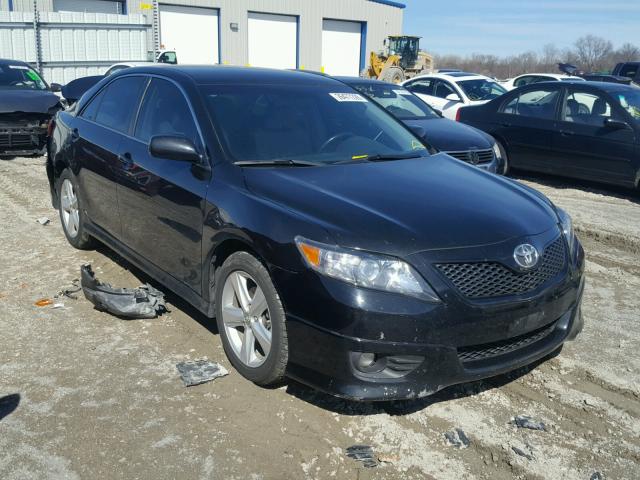 4T1BF3EK0BU229241 - 2011 TOYOTA CAMRY BASE BLACK photo 1