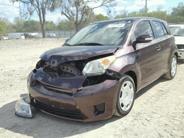 JTKKU4B4XC1025256 - 2012 TOYOTA SCION XD PURPLE photo 2