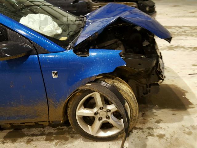 1G8AY14P54Z213970 - 2004 SATURN ION REDLIN BLUE photo 9
