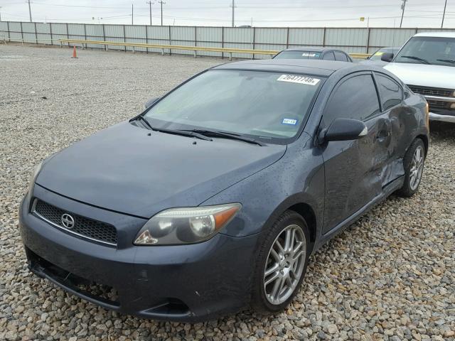 JTKDE177950030884 - 2005 TOYOTA SCION TC BLACK photo 2