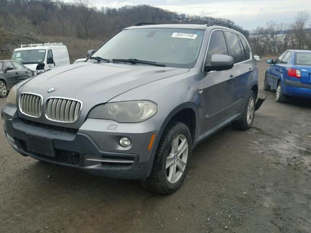 5UXFE83577LZ38957 - 2007 BMW X5 4.8I GRAY photo 2