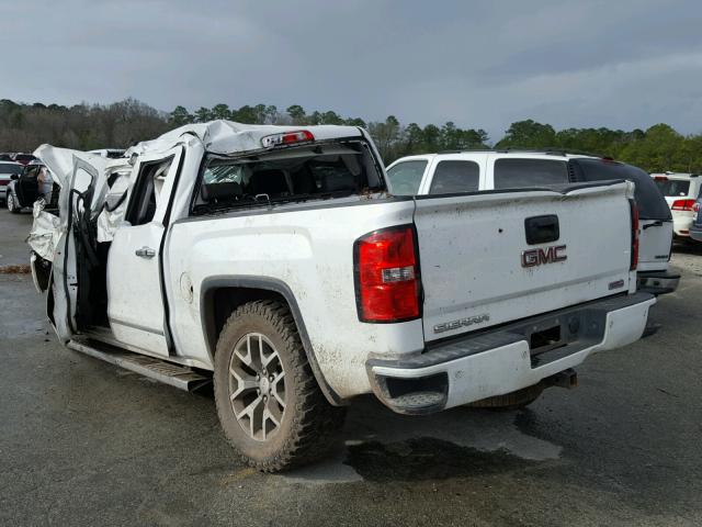 3GTU2VEJ6EG424425 - 2014 GMC SIERRA K15 WHITE photo 3