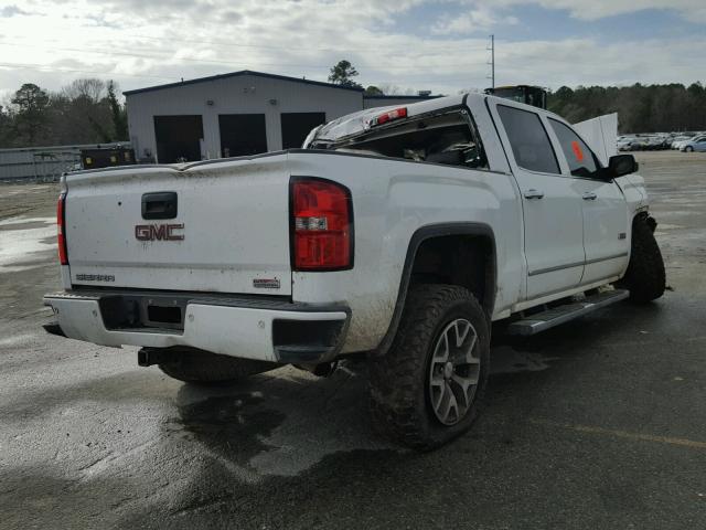 3GTU2VEJ6EG424425 - 2014 GMC SIERRA K15 WHITE photo 4