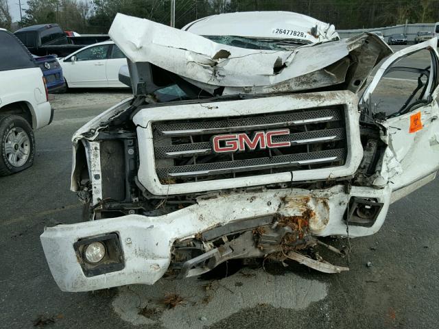 3GTU2VEJ6EG424425 - 2014 GMC SIERRA K15 WHITE photo 7