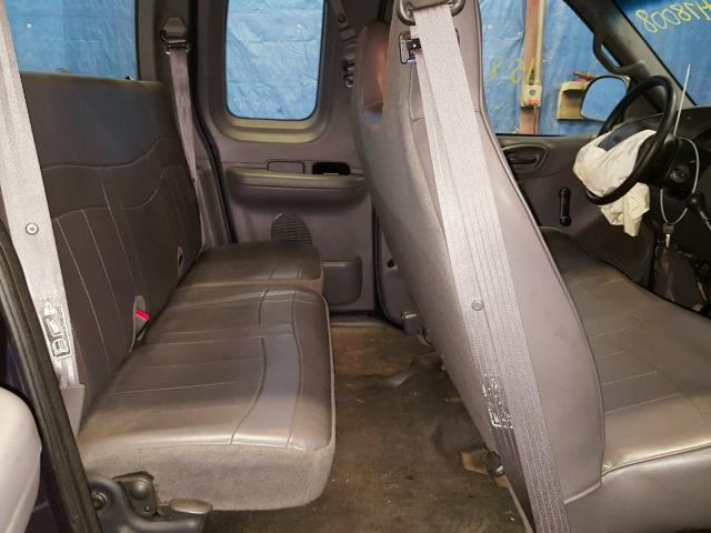 1FTZX17201NA28644 - 2001 FORD F150 BLUE photo 6