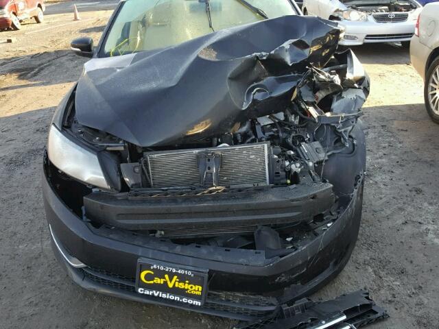 1VWBP7A32DC013520 - 2013 VOLKSWAGEN PASSAT SE BLACK photo 9